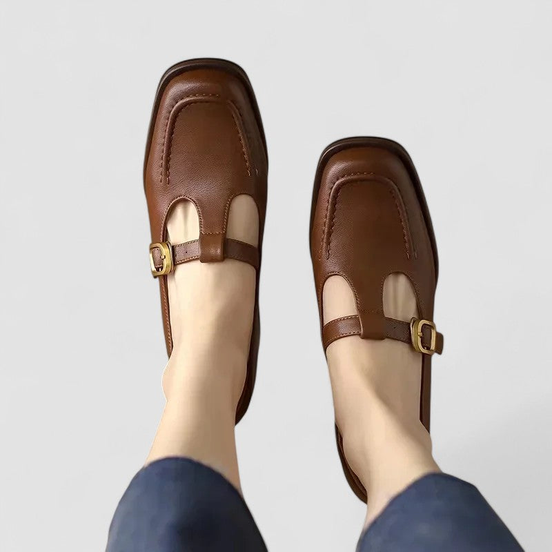 Elizabeth - Scarpe ortopediche con cinturino a T Mary Jane