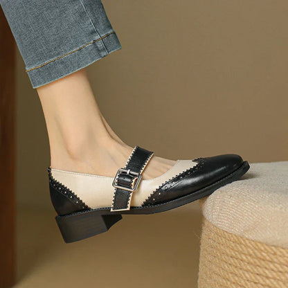 Miana Cuir Mary Janes