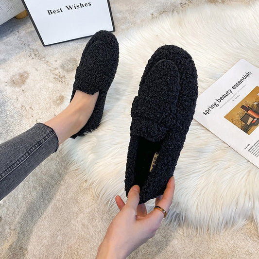 Azida – Chaussures en Peluche Confort