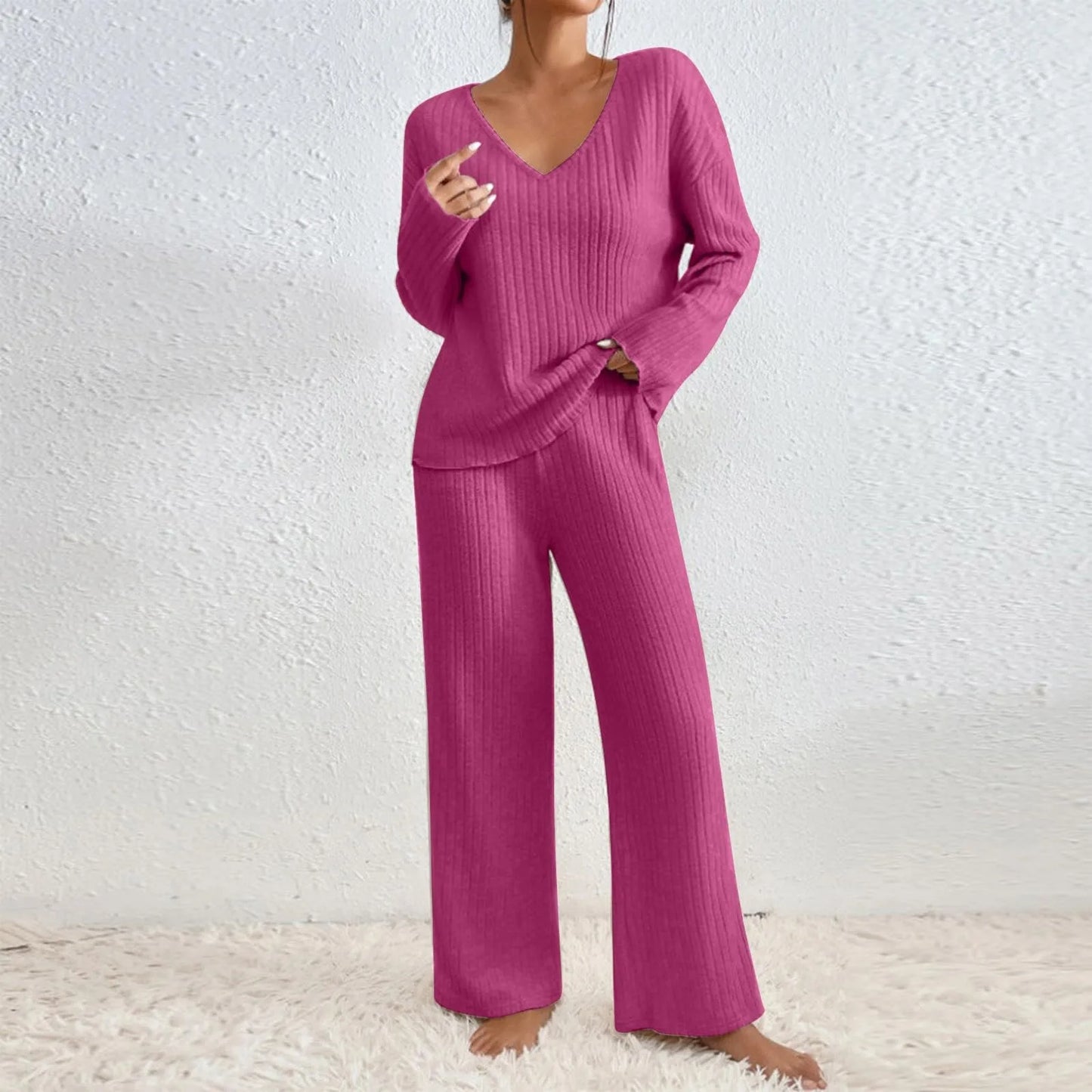 Esra™ Ensemble en Tricot Deux Pièces