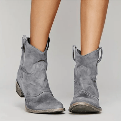 Charlotte - Bottes orthopédiques en cuir suédé