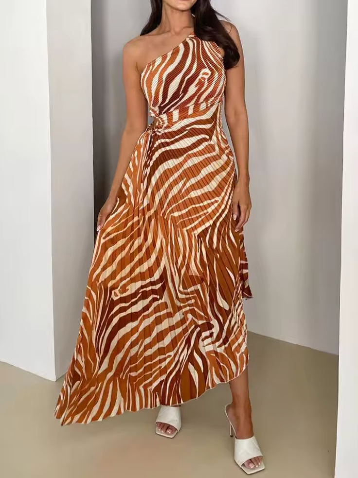 Adeline™ | Robe de Soirée Tropicale Vibrante