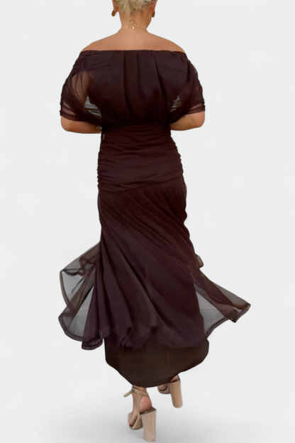 Abigail | Robe longue florale à décolleté en V