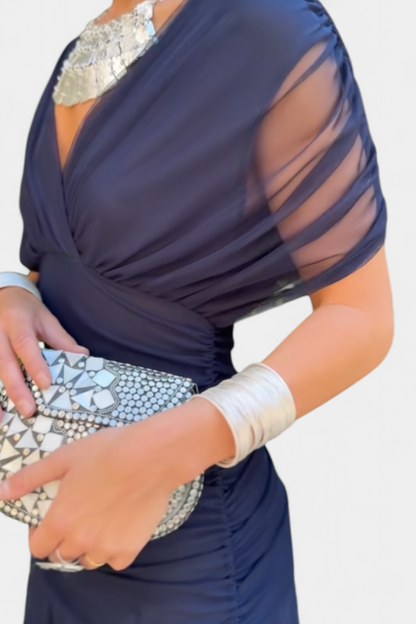 Florendra™ | Robe Longue Fleurie à Col V