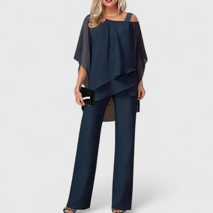 AYRELIANA – ENSEMBLE PANTALON ÉLÉGANT EN DEUX PIÈCES