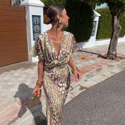 Cecily - Robe Maxi en Velours de Luxe