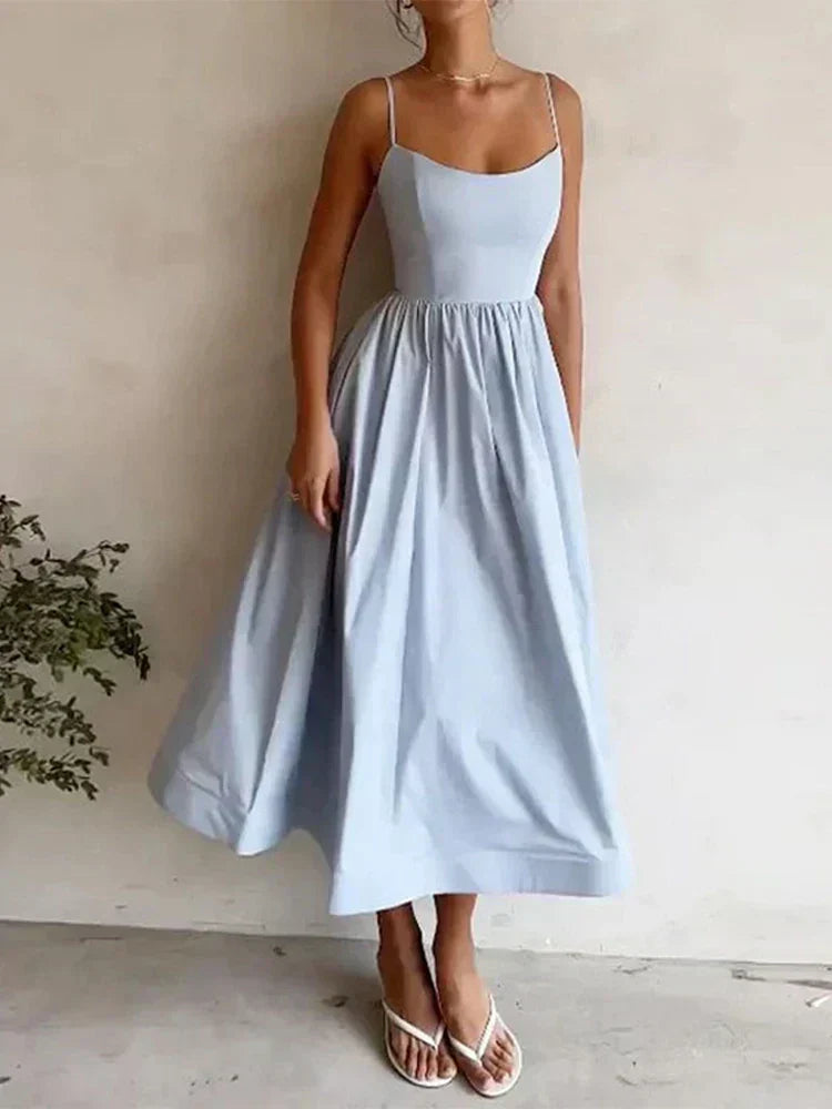 JOAN | ROBE À BRETELLES SPAGHETTI