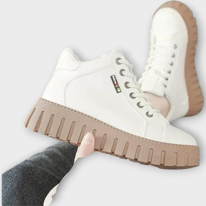 Baskets à Plateforme en Cuir Urban Edge
