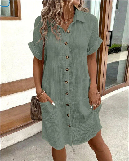 Aria - Robe Polo Décontractée Classique