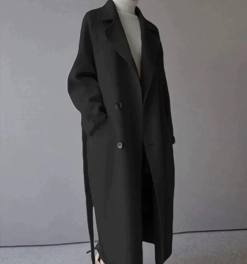 Sarah™ | Manteau en Laine Long