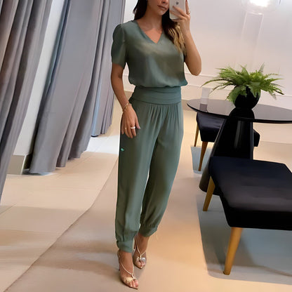 Kenzie – Ensemble Tendance avec Blouse et Pantalon