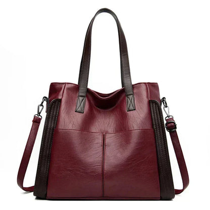 Etta | Sac à bandoulière en cuir PU de grande capacité à la mode