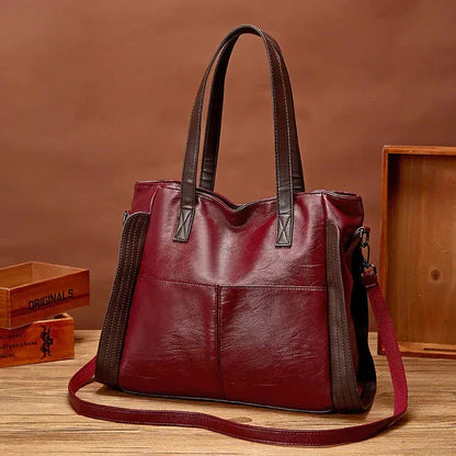Etta | Sac à bandoulière en cuir PU de grande capacité à la mode