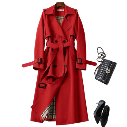 Christai | Manteau Long Femme | Veste Boutonnée