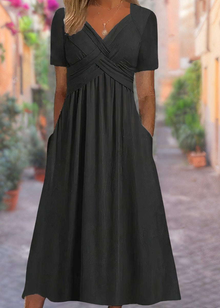 Aria™ - Robe à Col V Confortable