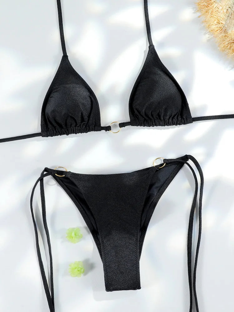 SoSoof - Bikini brésilien avec chaîne