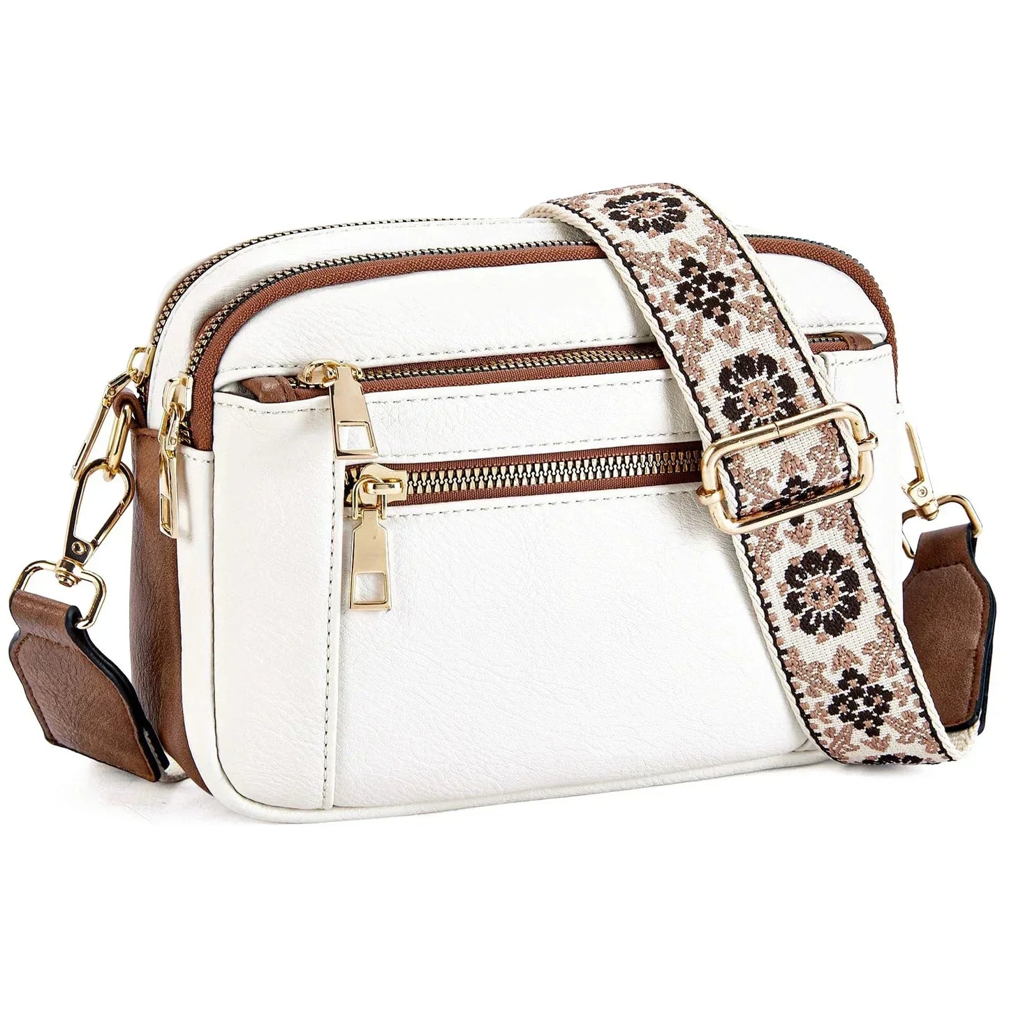 Sac Nylah Crossbody avec Sangles Colorées