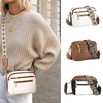 Sac Nylah Crossbody avec Sangles Colorées