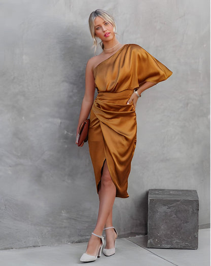 Allegra - Élégant robe de soirée en soie
