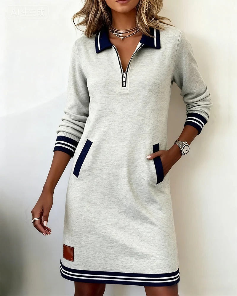 Sophie™ | Robe Longue en Coton Élégante