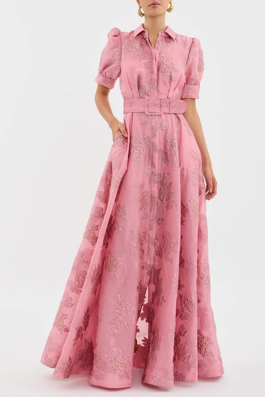 Anabella | Robe Courte avec Manches Bouffantes