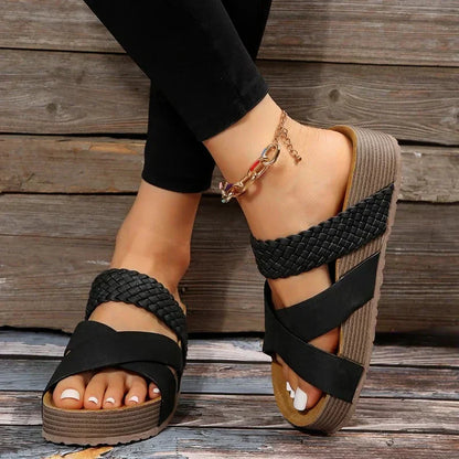 Flory - Sandales Orthopédiques Femme Confort Soutien