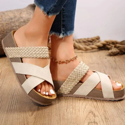 Flory - Sandales Orthopédiques Femme Confort Soutien