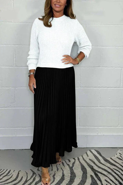 Claire | Élégant robe en tricot 2 en 1