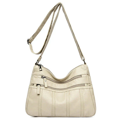 Oriana | Sac à Poche Multi-Couche en Cuir PU de Luxe