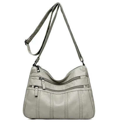 Oriana | Sac à Poche Multi-Couche en Cuir PU de Luxe