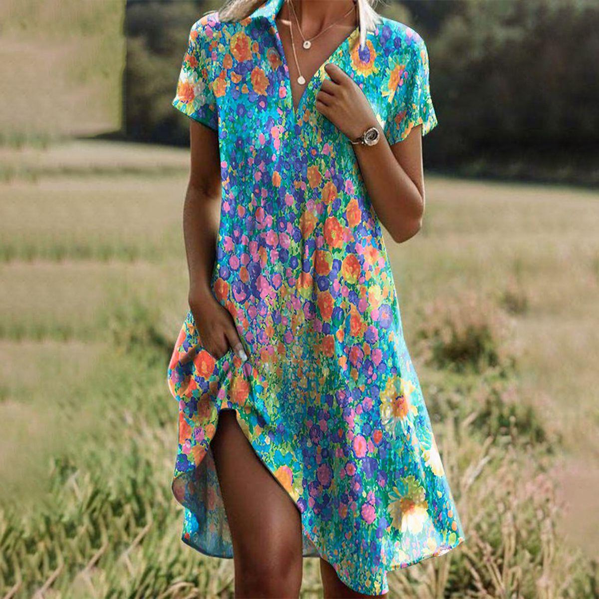 Carrie – Robe d'Été Boho Chic