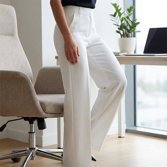 Lerin™ - Pantalon Taille Haute Élégant - Style Intemporel & Épuisé Rapidement