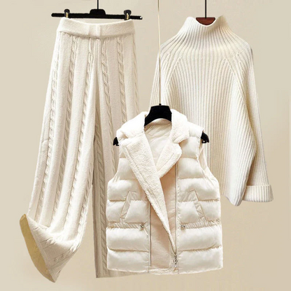Maelie – Ensemble en Maille Confortable et Accueillant
