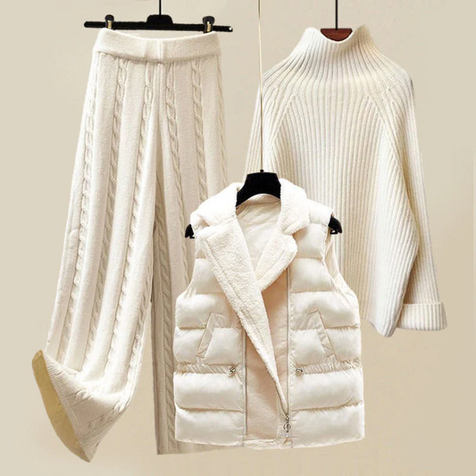 Maelie – Ensemble en Maille Confortable et Accueillant