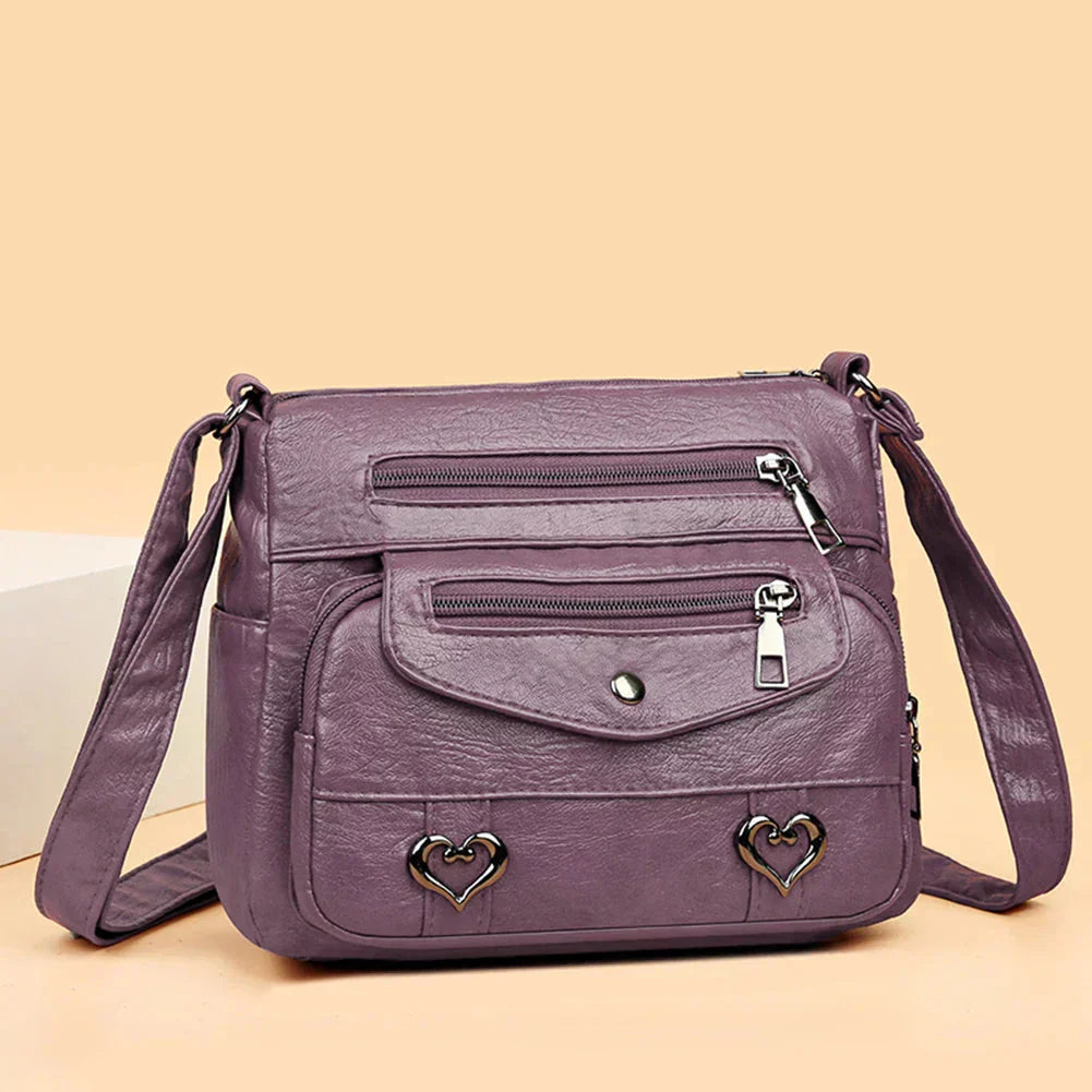 Lux | Sac à bandoulière avec cœur à la mode